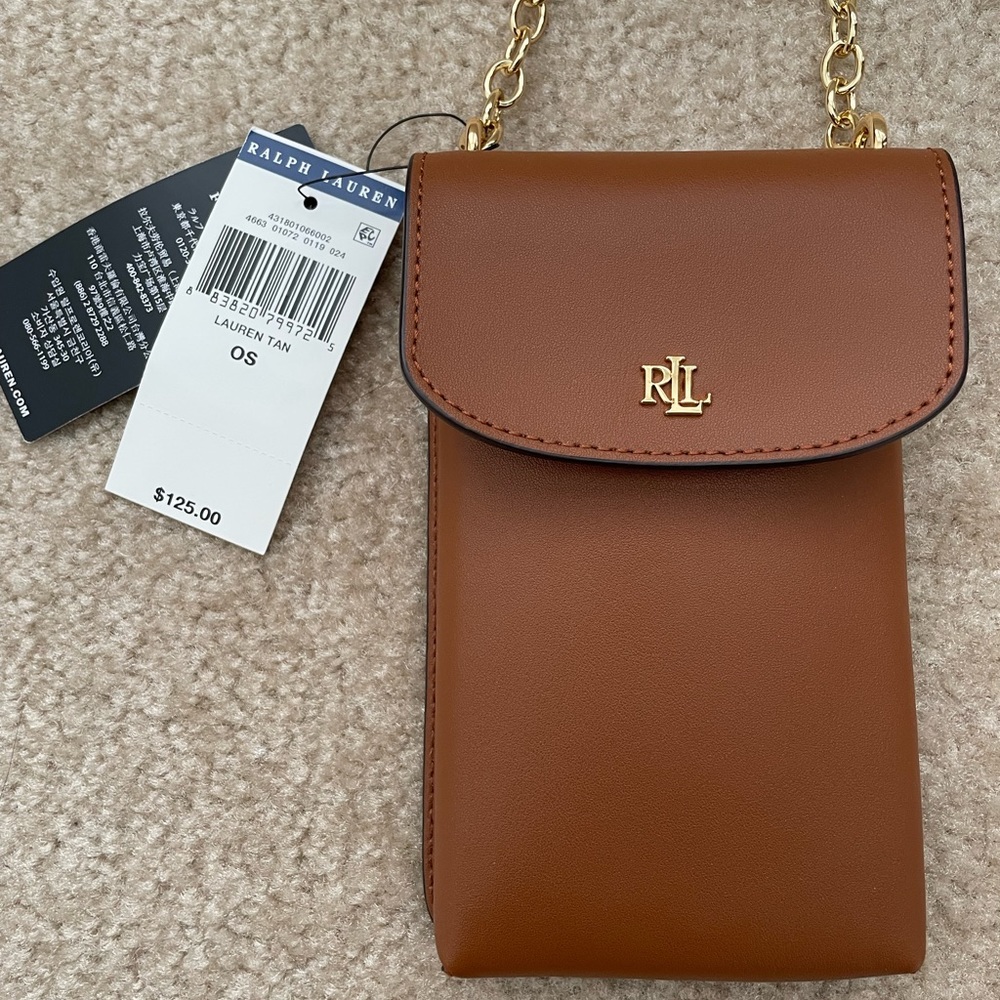 Ralph Lauren Leather Phone Crossbody